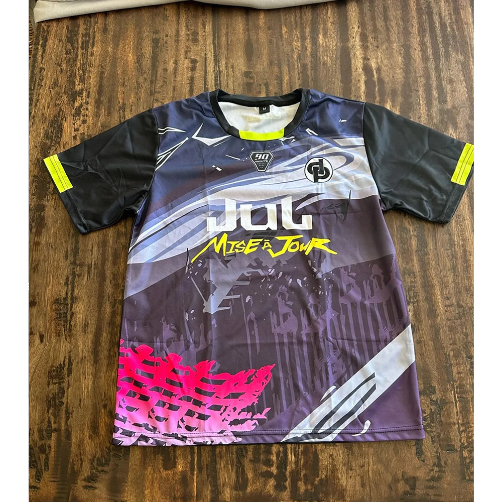Été Chaud Maollot Jul T-shirt 90 Minutes Sports Jersey Respirant Extérieur Séchage Rapide Chemise de Football Hommes Personnalisé Hauts Achat